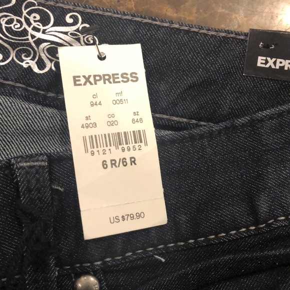 Express Boot Stella regular fit low rise jeans - Picture 1 of 5